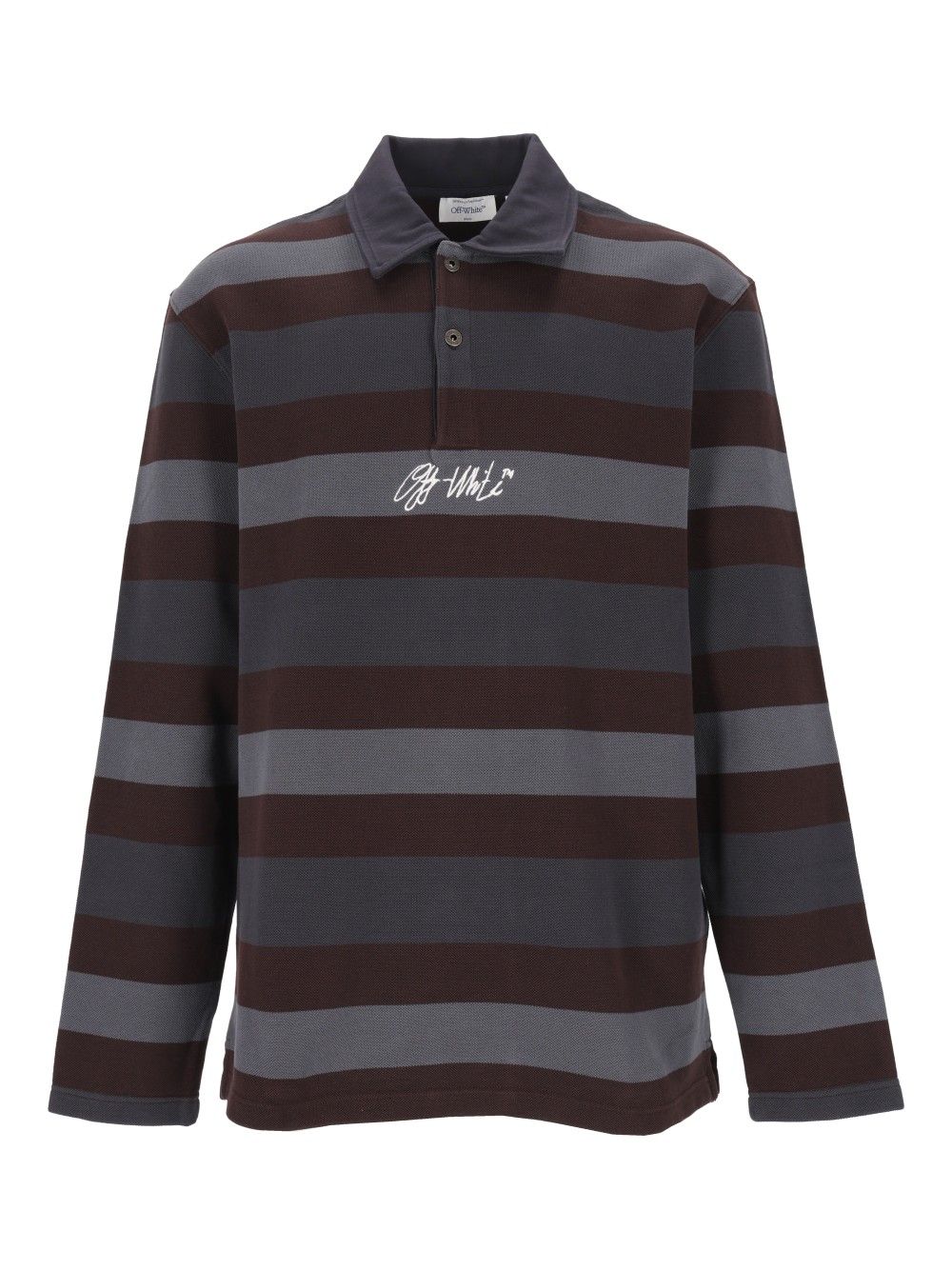 Off-White Stroke Ow Relax L/S  Polo Polo shirt - Multicolor | 6beb4c23f0d30bbff289f55316b5c2446d1a0d77