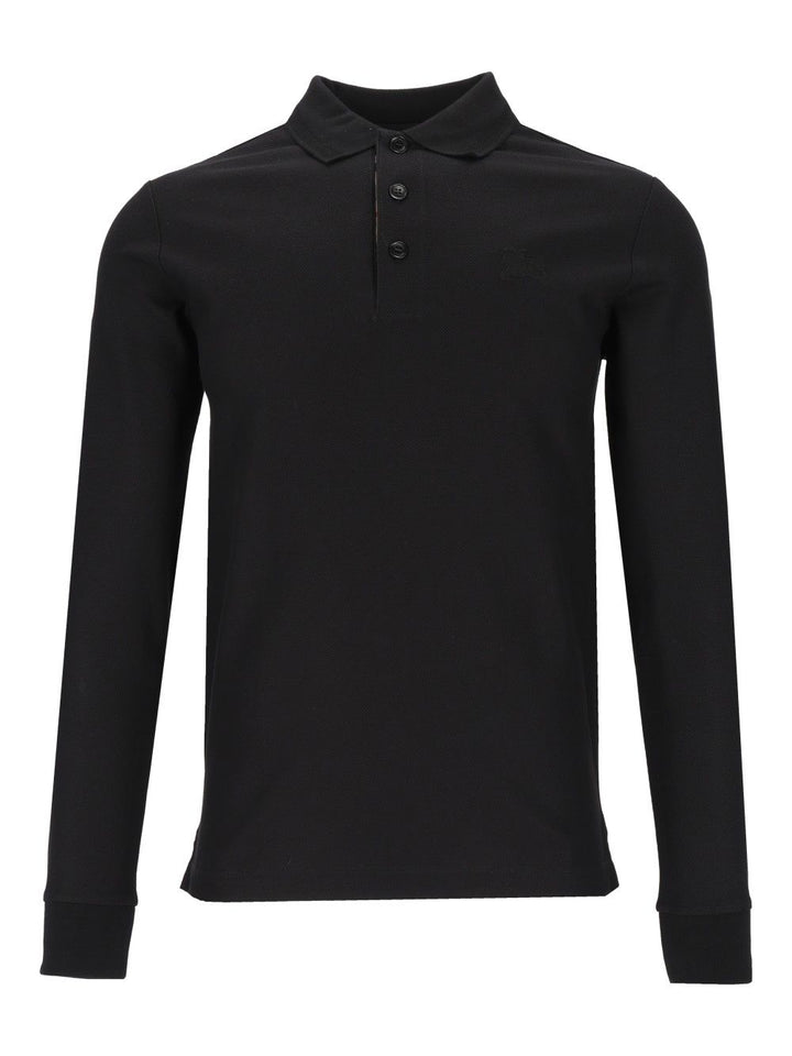 Burberry Eddie Ekd Ls Polo shirt - Nero | e31db904338785e5fcf970b39c6244eae9ff2c9c