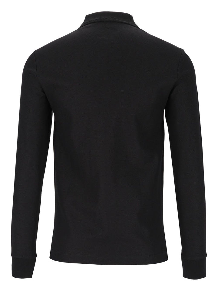 Burberry Eddie Ekd Ls Polo shirt - Nero | 110e6a877edb17bd65c88e22b86bd19e395a3bb5