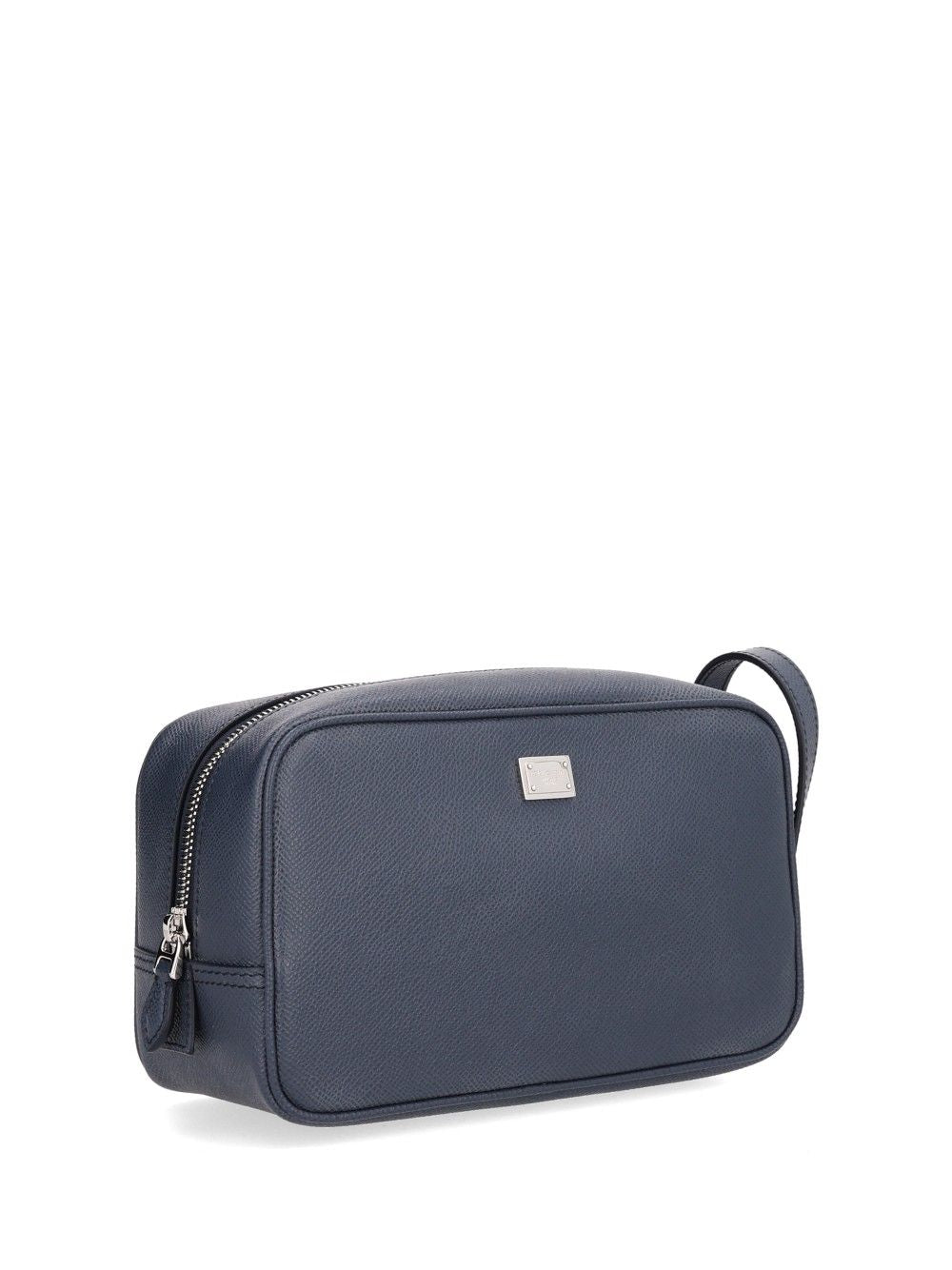 Dolce & Gabbana D&G Plaque Alpine Leather Beautycase Small leather goods - Blu | 77c22187bd5fa43dc6dcbce1c3a4ca5a737a3221