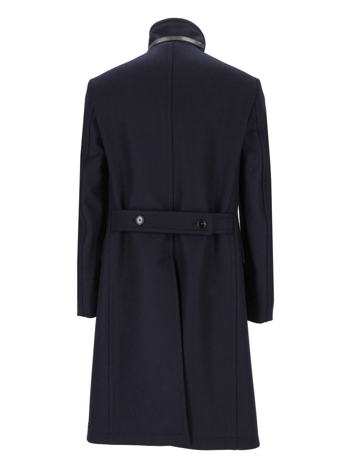Tom Ford Double-Breasted Coat Coats - Blu | d5bb10aa48a2508ece2e230579f7aee8d33faf03