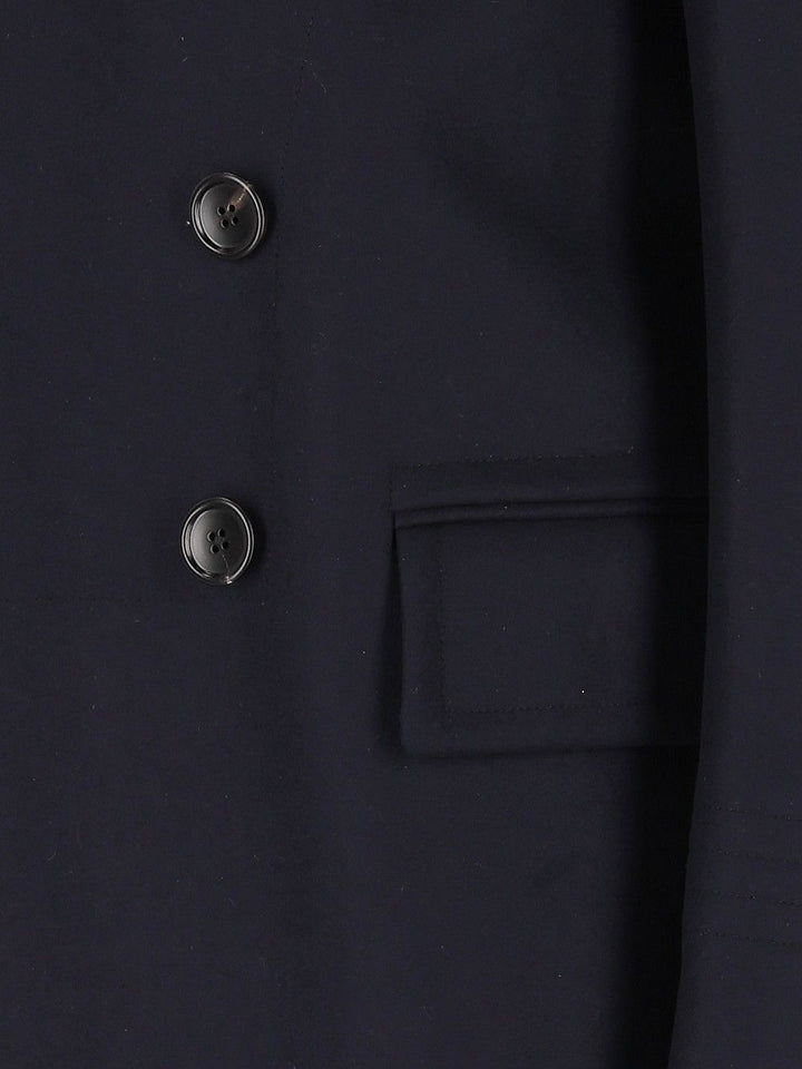 Tom Ford Double-Breasted Coat Coats - Blu | dc088f76ca3f5c590c0bb91e90709f0b6543b5a2