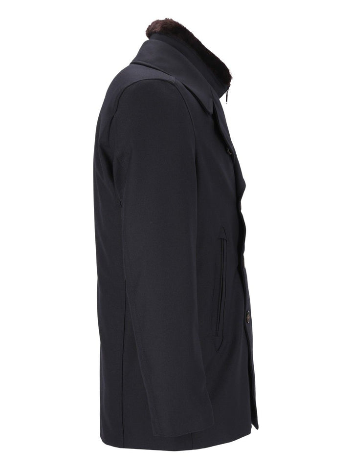 Al Duca D'Aosta Giaccone D.Petto Con Davantino  Collo Lapin  Kevlar 55pl 45 Lana Giacche - Blu | d1f9e432384eab316a809184e8c5131153bfaafb