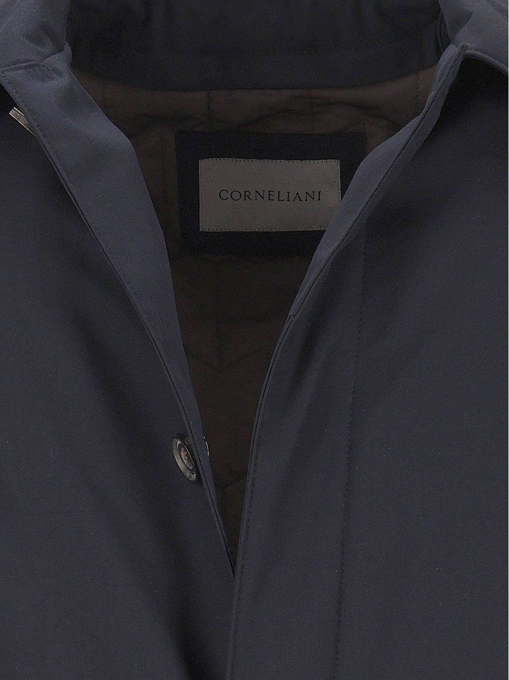 Corneliani Waterproof Car Coat Coats - Blu | 704733f0b69515d38b39e91c16573093061d5183