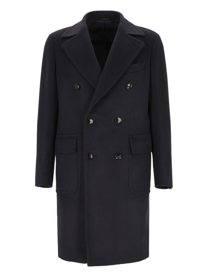 Al Duca D'Aosta 2 Petti Martingala 100 Cachemire Coats - Blu | 1a68bdf013ba23b7cdedfd0f0d43bdb2ecf2b811
