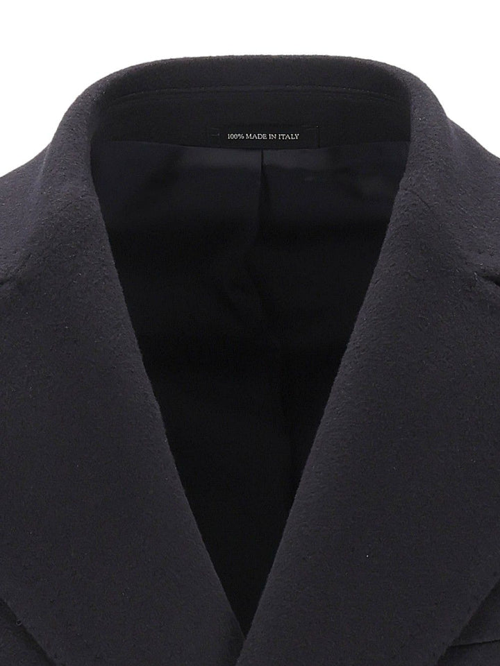 Al Duca D'Aosta 2 Petti Martingala 100 Cachemire Coats - Blu | 9781b2da44db4ecf5ffdeb0fcf87168e63f2f880