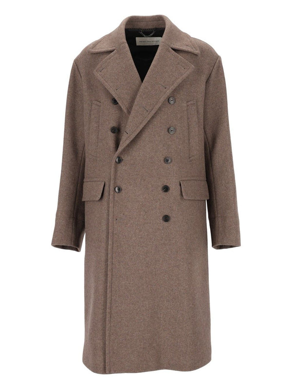 Rascott Bis Double Breasted Long Cappotti Grigio