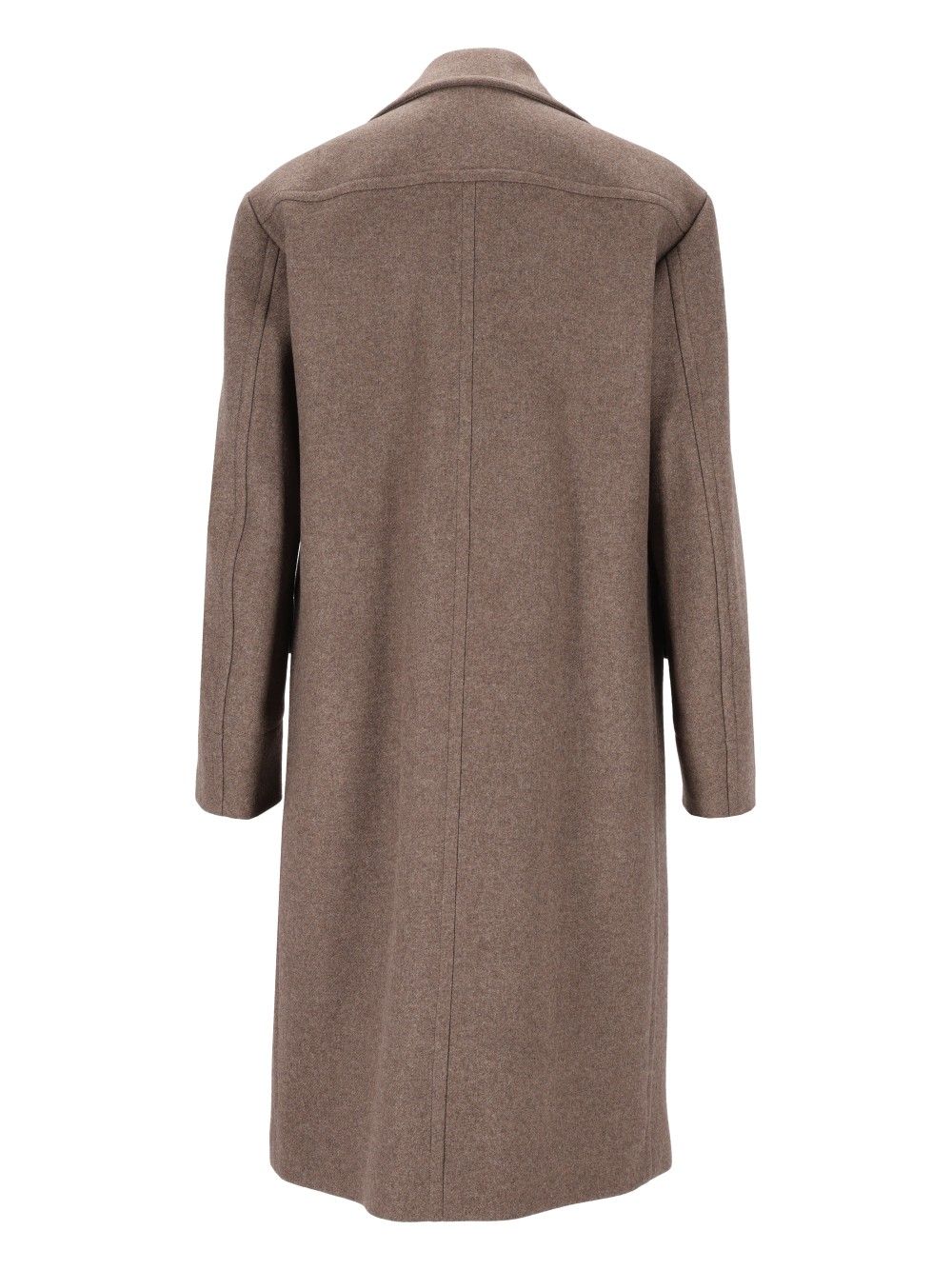 Dries Van Noten Oversized Double-Breasted Wool Coat Coats - Grey | 1524aaee143b7daadceb63ccb0dddcdd2ae1f292