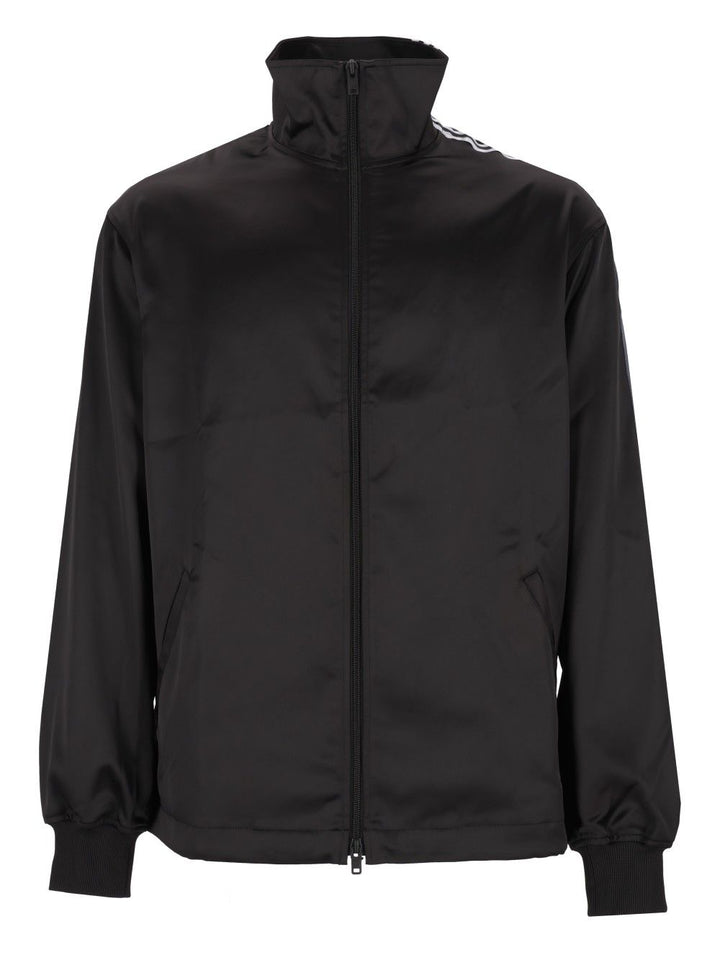 Adidas Y-3 Grd 3s Satin Track Jacket Black Sweatshirts - Nero | 956e2fa3ecb2f577e3669b2e3c4cbefd4e45853a