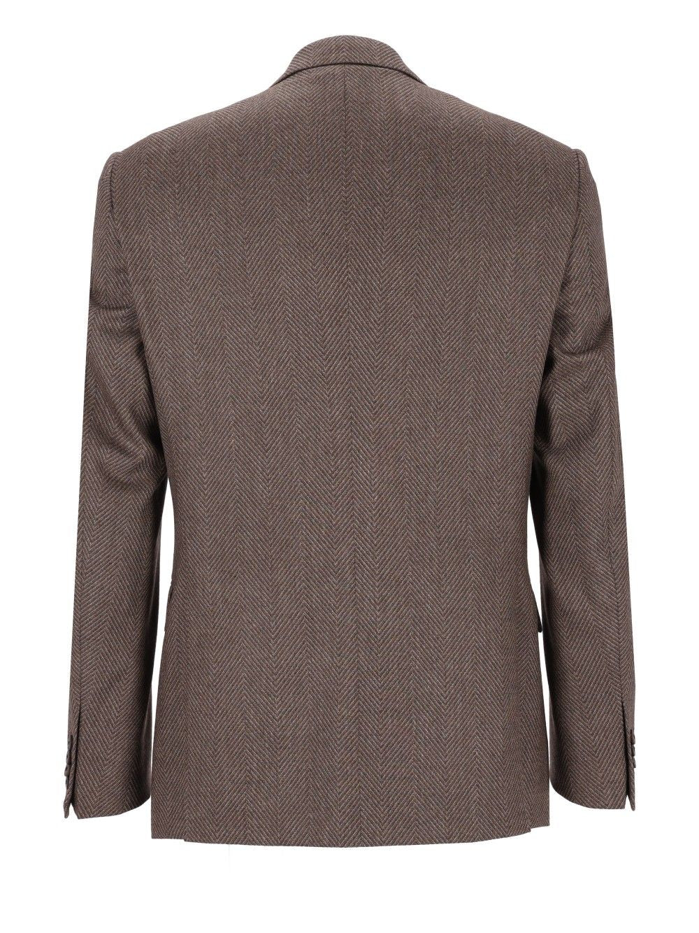 Emporio Armani Single Breast Suit Abiti - Marrone | 68824c27f9cdb1a4361539abce458a04ac6c6828