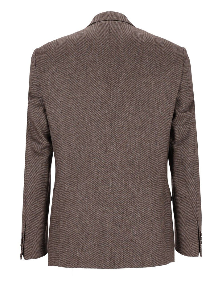Emporio Armani Single Breast Suit Abiti - Marrone | 68824c27f9cdb1a4361539abce458a04ac6c6828