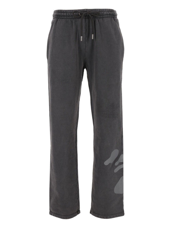 Swimming Face Sweatpant Pantaloni Nero