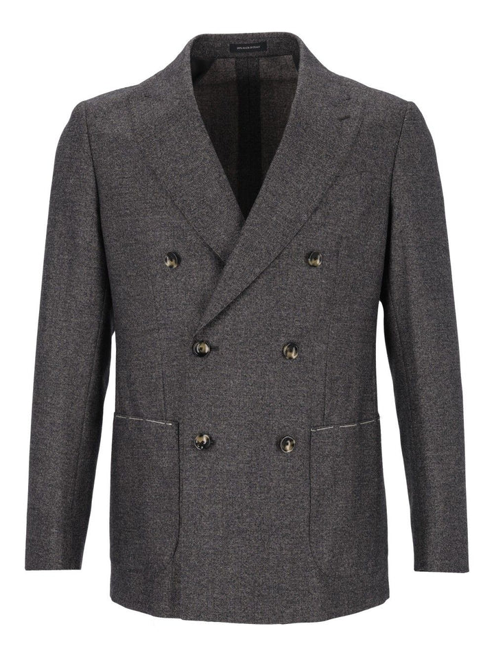 Al Duca D'Aosta Abito Doppio Petto Fusion Sfoderato R7  Reschina 100 Lana Coats - Grey | 0e0275a2be8f5f312773686dca74bfd75e4f008f