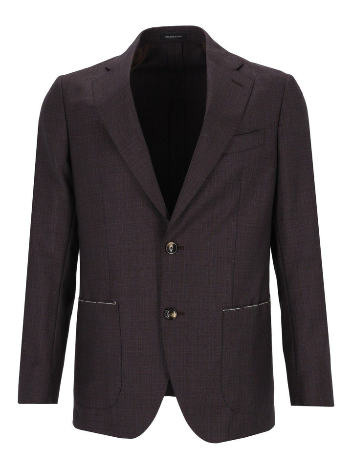 Al Duca D'Aosta Abito Fusion Sfoderato R7  Check 100 Lana Abiti - Marrone | 1a89d05723b3dc0e528b28e2fc4f9955ec835fef