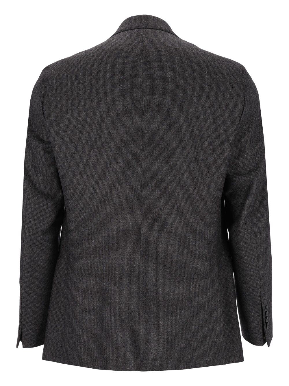 Al Duca D'Aosta Abito Fusion Sfoderato R7 Pie De Poule Micro 100 Lana Abiti - Grey | fe26b2e02864b0a20d606c932eab6a671e0c1d3e