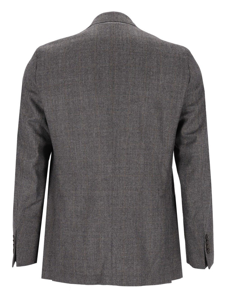Al Duca D'Aosta Abito Galles Fusion Sfoderato R7  96 Lana 4 Cachemire Abiti - Grey | 06d7b3e0c8ec7b12df17bcdb5e72d7a98f78c3cf