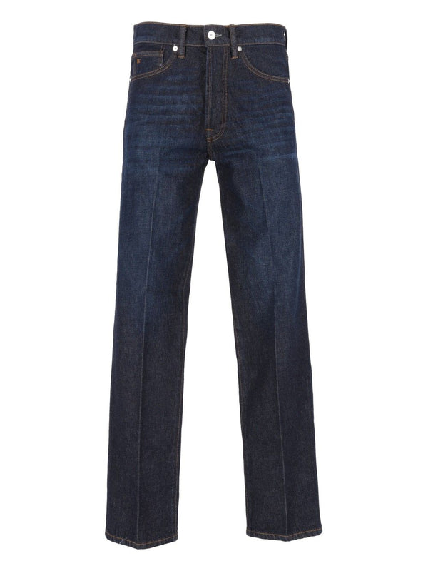 Nathan Straight Pant Jeans Blu