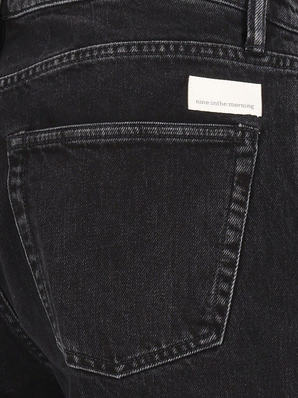 Nine In The Morning Nathan Straight Pant Jeans - Nero | 047cf405ef44a47a949529084bf8efec0c13d182