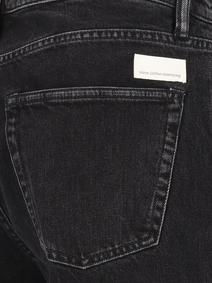 Nine In The Morning Nathan Straight Pant Jeans - Nero | 047cf405ef44a47a949529084bf8efec0c13d182
