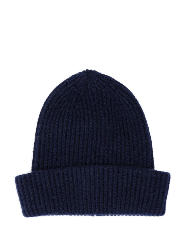 Berretto Norge Costa 100 Cachemire Hats Blue