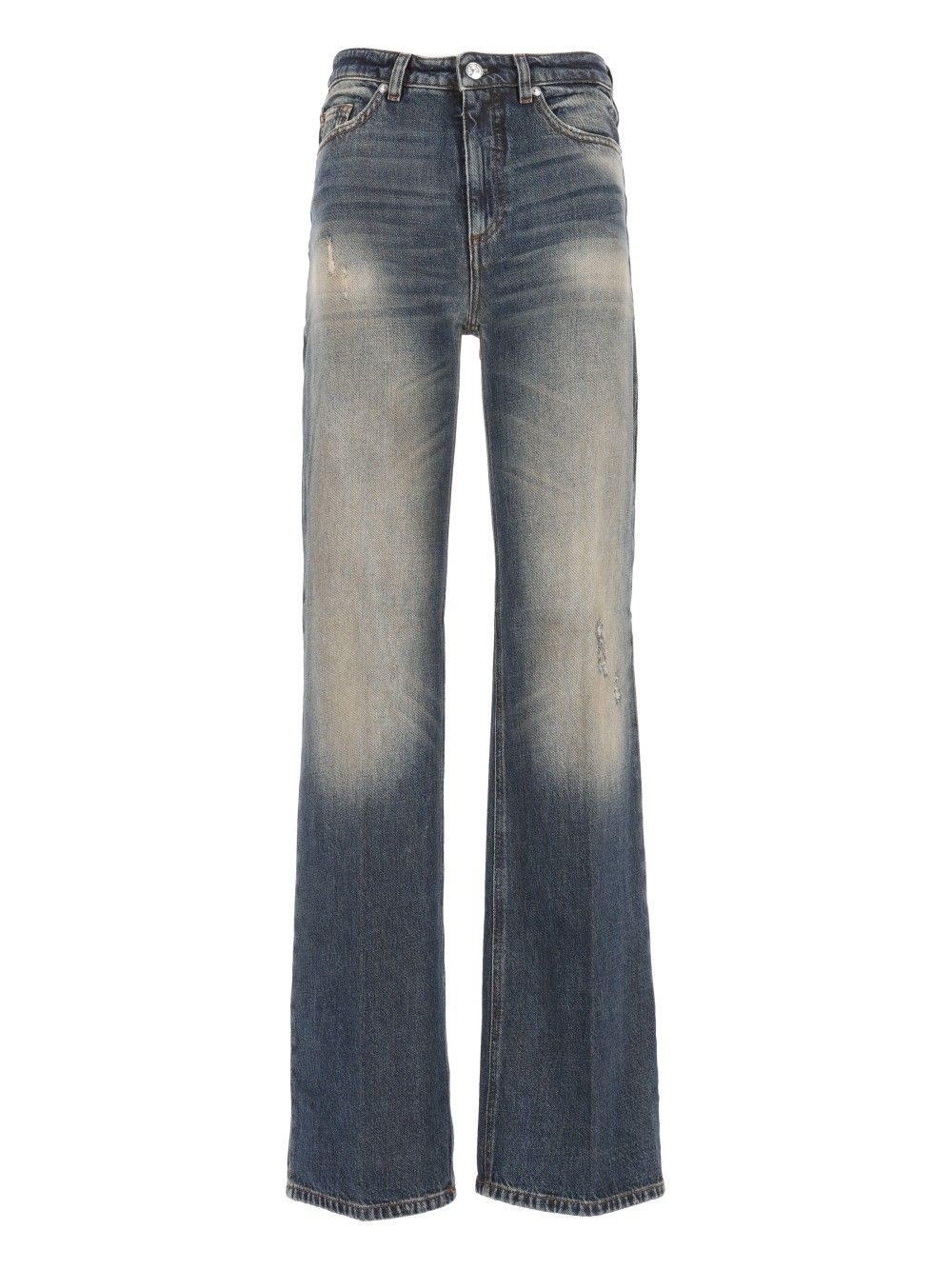 Nine In The Morning Franca Trumpet Pant Jeans - Blu | a3fd8dc82f8757b6349b4b52007d61d3407d1ae0