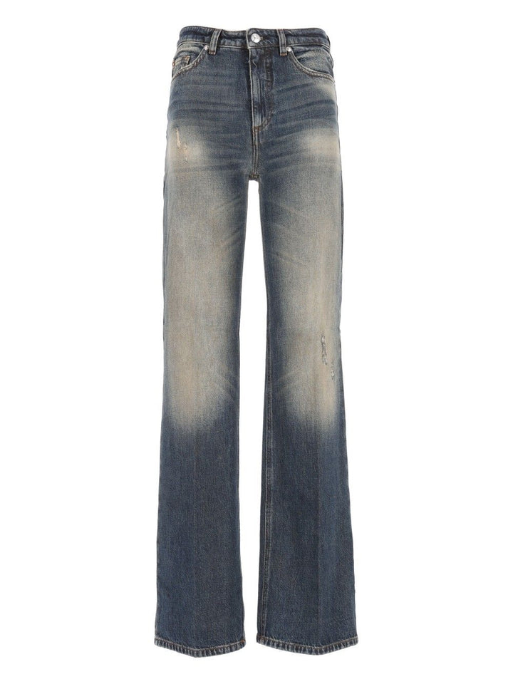 Nine In The Morning Franca Trumpet Pant Jeans - Blu | a3fd8dc82f8757b6349b4b52007d61d3407d1ae0