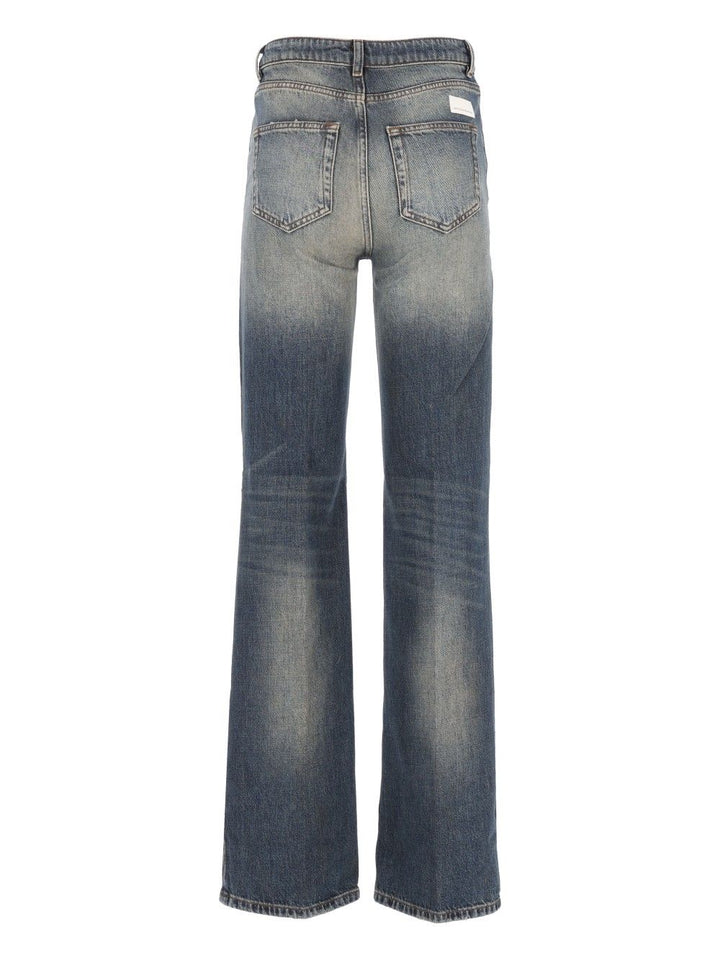 Nine In The Morning Franca Trumpet Pant Jeans - Blu | 44842ab8e4dd9379c19cc3da7c03bed655c319d6