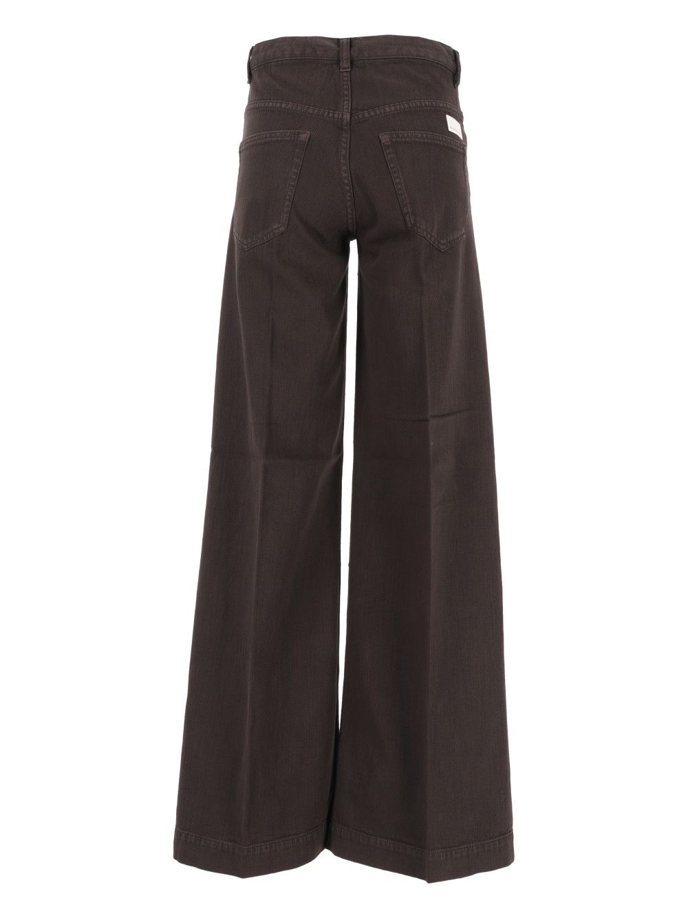 Nine In The Morning Nadia Palazzo Pant Light Canvas Jeans - Marrone | 3fd21eb841a1cad9cde2d10e213d90df2317d084