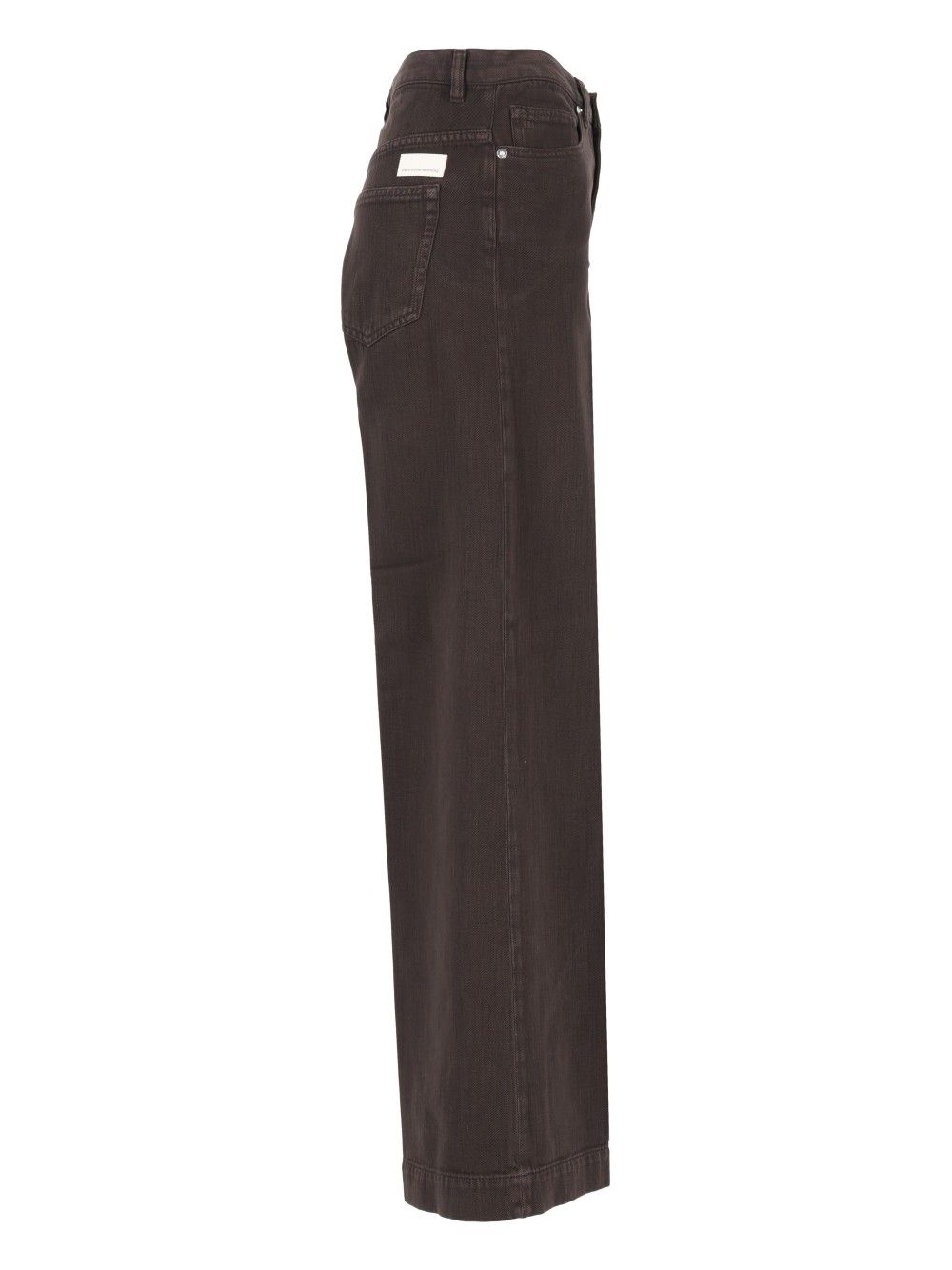 Nine In The Morning Nadia Palazzo Pant Light Canvas Jeans - Marrone | a74cde0f60ace34a1d822de414f18cc699d70bd1