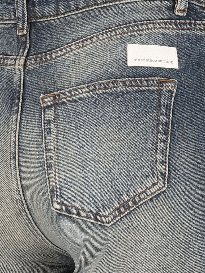 Nine In The Morning Franca Trumpet Pant Jeans - Blu | cd4e20fa44570e47557bfd820b0eaa2c0e4e8471