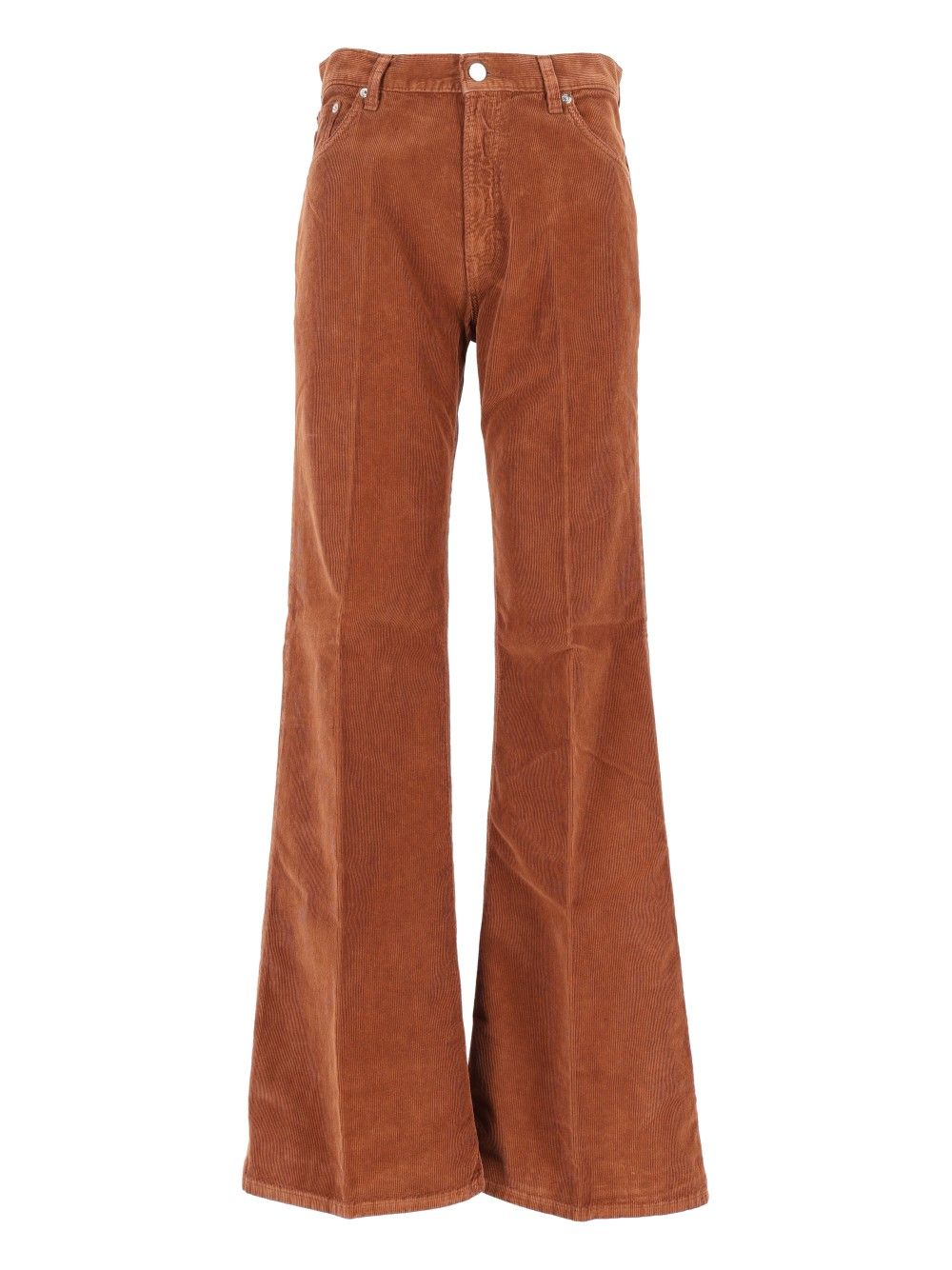 Haikure Clara Velvet Pier Jeans - Marrone | 85909372b7b468081f21efb250733e95e6fd77a0