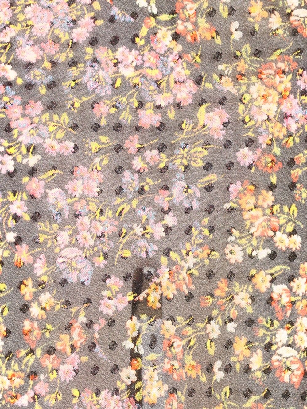 Dries Van Noten Sati Jacquard Printed Long Skirt With Mini Floral Patchwork Gonne - Multicolor | cc98f85ebe9a5db07cca589180a00c61dadc83f9