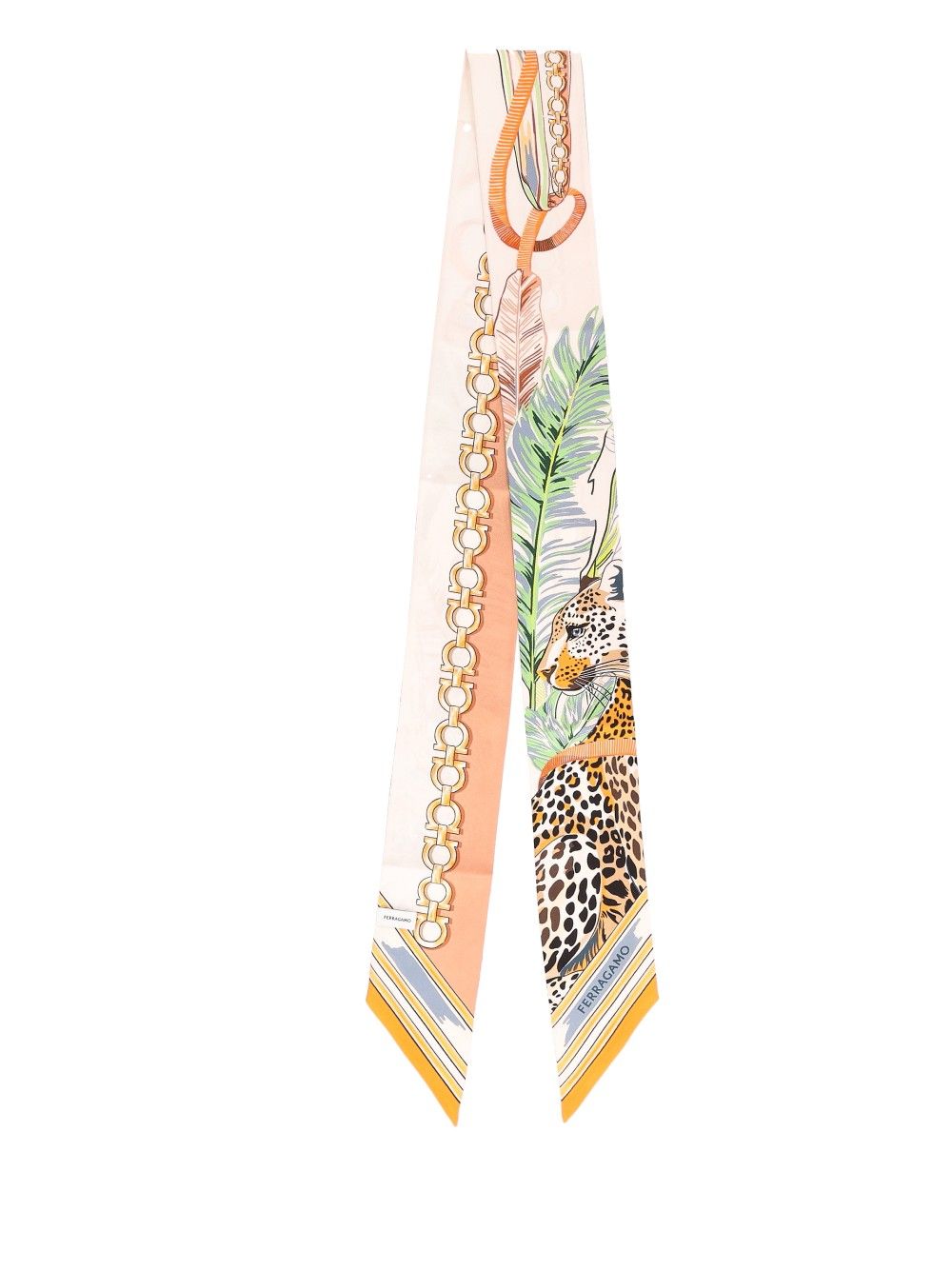 Ferragamo Bandeau/Mini Bandeau Felindra Print Scarves And Foulards - Arancione | 169e3ca3a5755fcb7ebe5736e71b25cfc50695e6