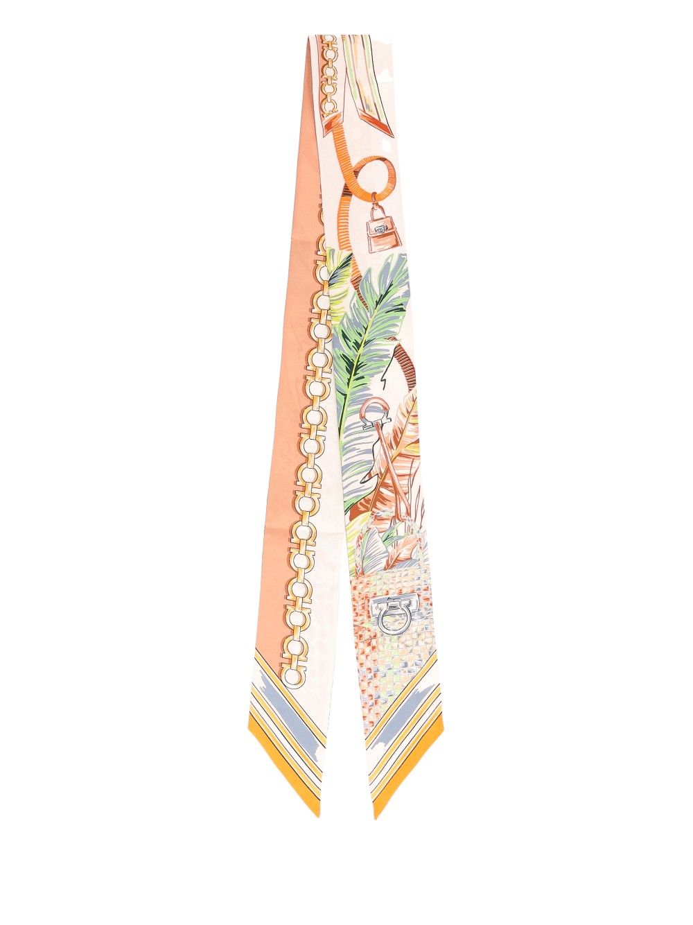Ferragamo Bandeau/Mini Bandeau Felindra Print Scarves And Foulards - Arancione | 0eb09d82fc3c4e5d975a45af2e58d6696b664262