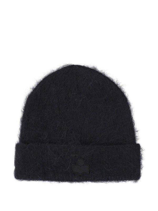 Peeta-Gb Alpaca Beanie Cappelli Nero