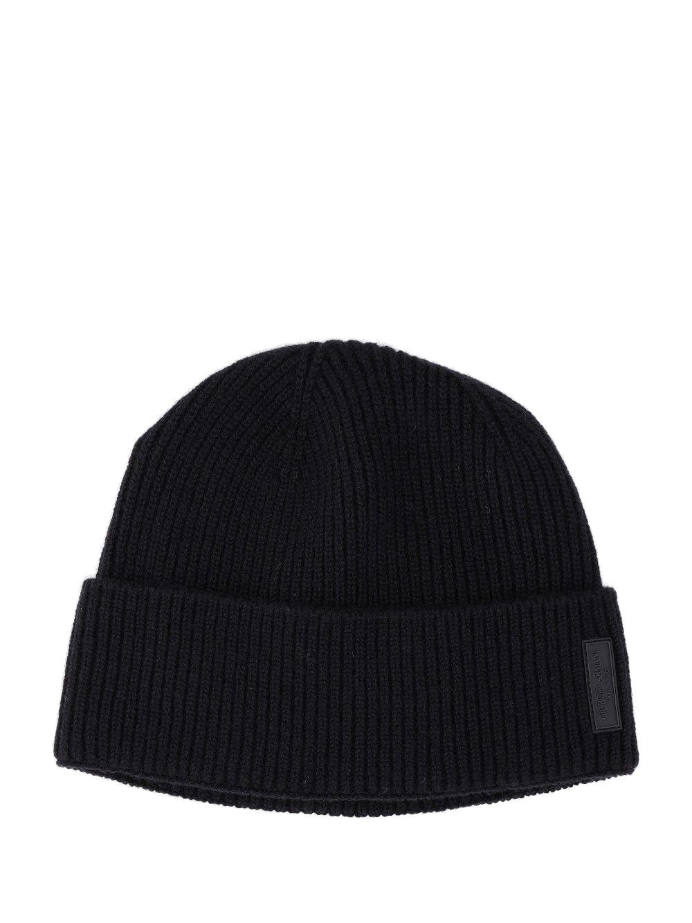 Giorgio Armani Beanie Hat Cappelli - Nero | dd599f0ab26688e4e12b4bcf3f4f5fb2be13387a