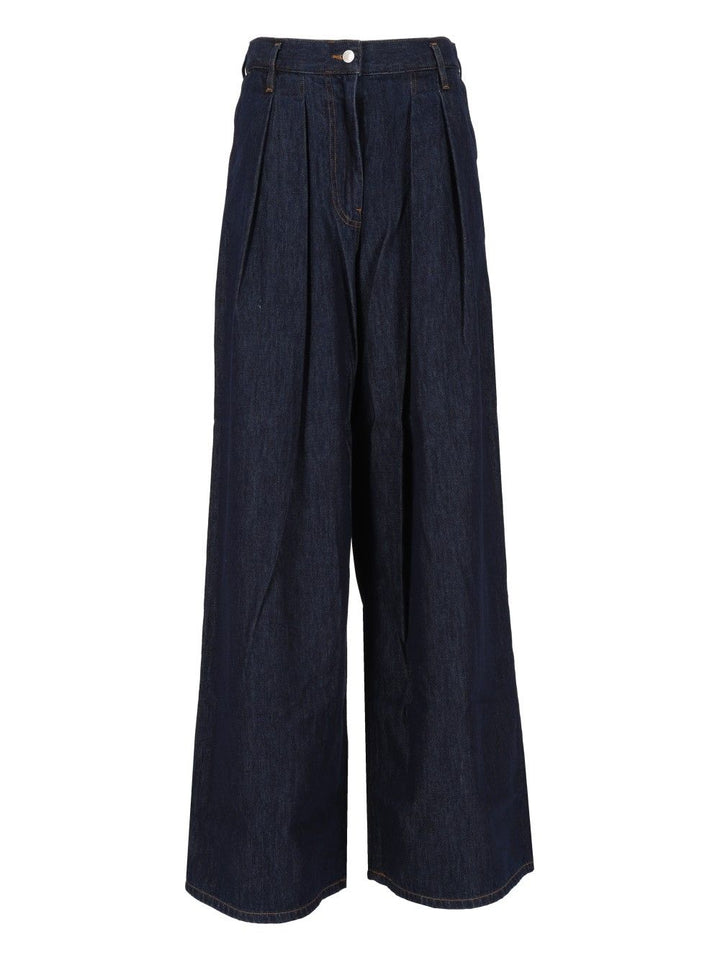 Dries Van Noten Pamplona Trousers - Blu | 92779cd16d419f96d72573b7f415c963e3f9b2ed