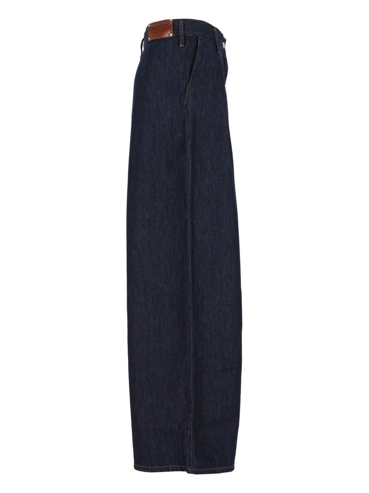 Dries Van Noten Pamplona Trousers - Blu | 5f984b4f628ab8a0af19665c41dc638332592868