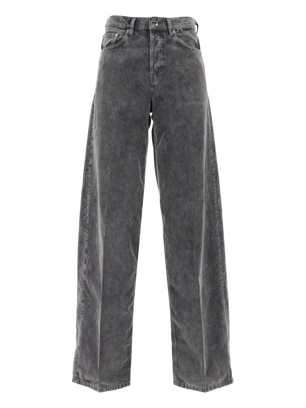 Haikure Bethany Velvet Pier Jeans - Grey | b279ade2475c85b845e11766fa1cb4d7ccf41c89
