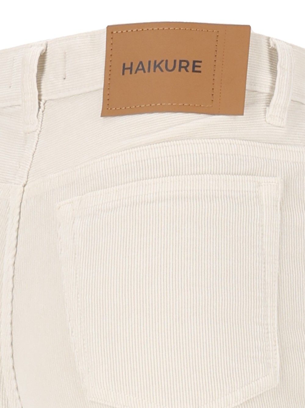 Haikure Clara Velvet Pier Jeans - Bianco | 523d923e0c818edcaa3f36314b2902f57f5325e1