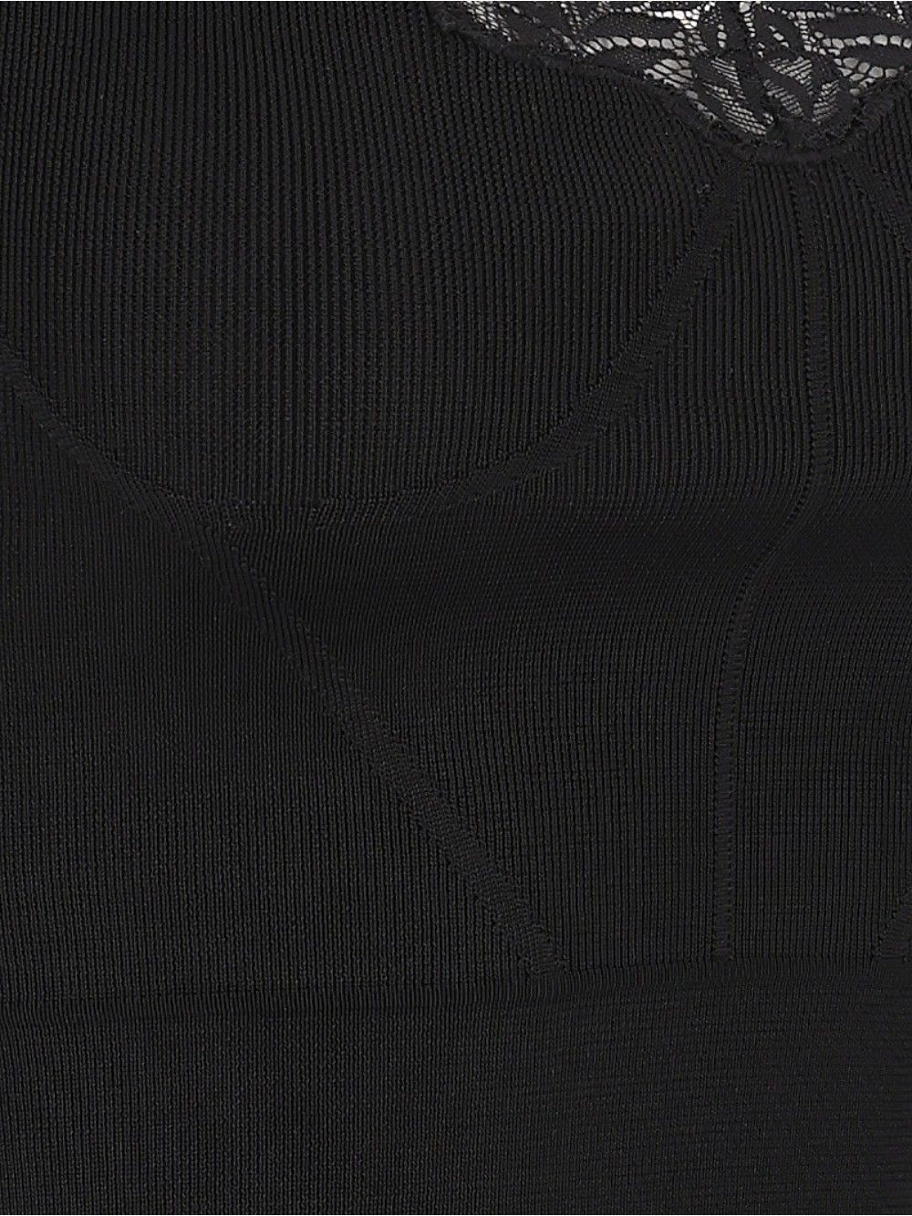 Self-Portrait Sleeveless Knitted Top Top - Nero | 9ab4183fc53ead57487bda2f94ad212a50a9fe2e