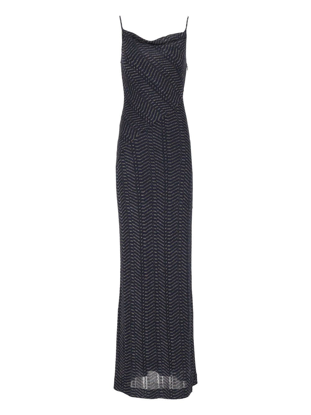 Missoni Maxi Dress In Lamé Abiti - Multicolor | 558afcbd74ae89c94f475a4bd4cd602c7e8d0c39