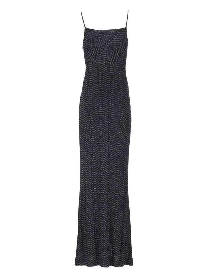 Missoni Maxi Dress In Lamé Abiti - Multicolor | ee1210a1fd839d58bcfdb1d60e9247123461cab8