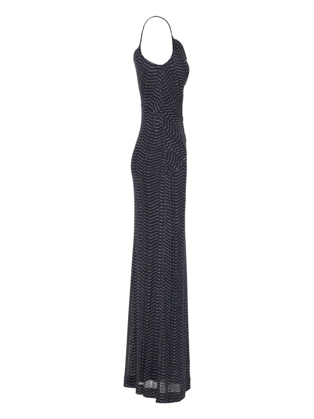 Missoni Maxi Dress In Lamé Abiti - Multicolor | e01d3e3f7bb65c917509b7b684f3055d9d026b42