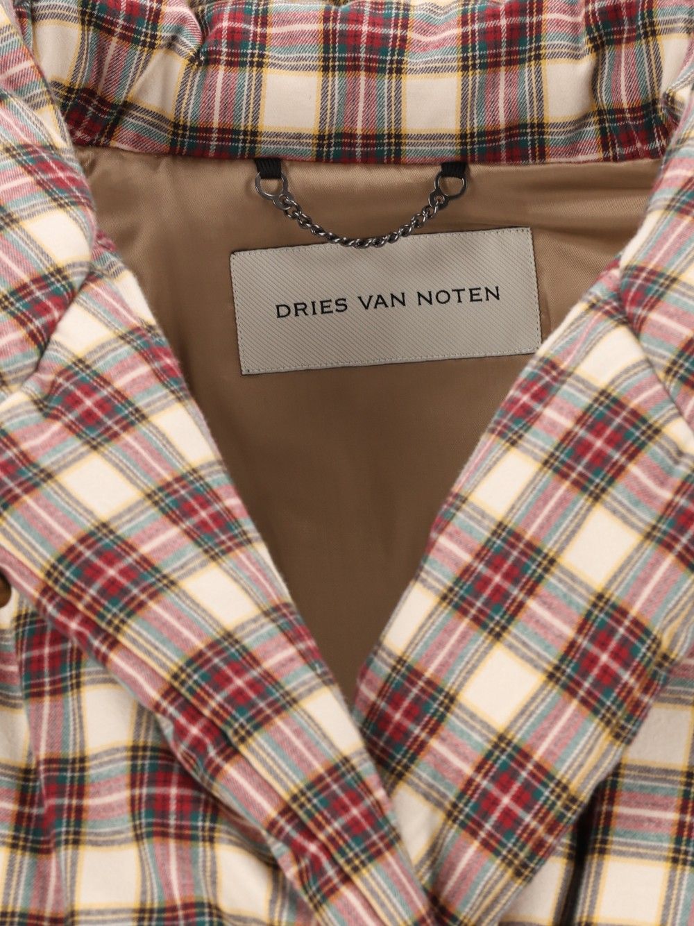 Dries Van Noten Check Padded Jacket Giacche - Multicolor | 03b6f9a3a49018cdbdc5813a7ab7e8e4d1b8c887