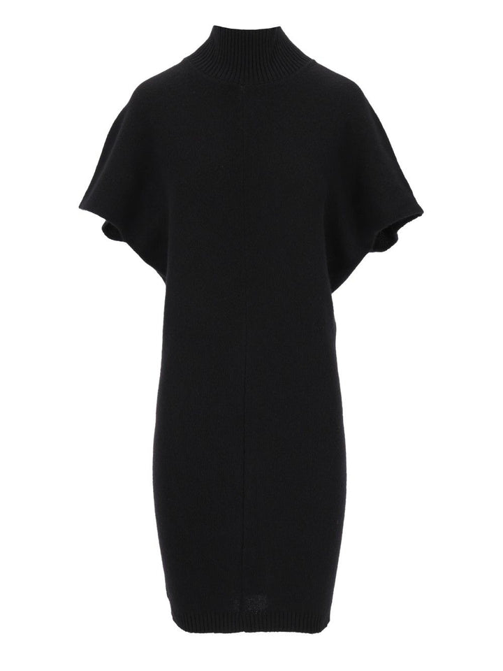 Federica Tosi Abito Corto M/M Collo Alto - Lana Merino/Cashmere Abiti - Nero | a0ac8e008e5835a62f4ba38116e10f77fc632a9f