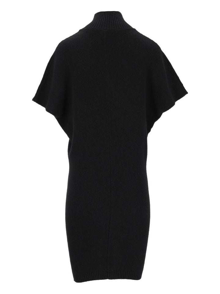 Federica Tosi Abito Corto M/M Collo Alto - Lana Merino/Cashmere Abiti - Nero | 73d0e4f03f3c4cc99fc55329448cd1839c4a47a3