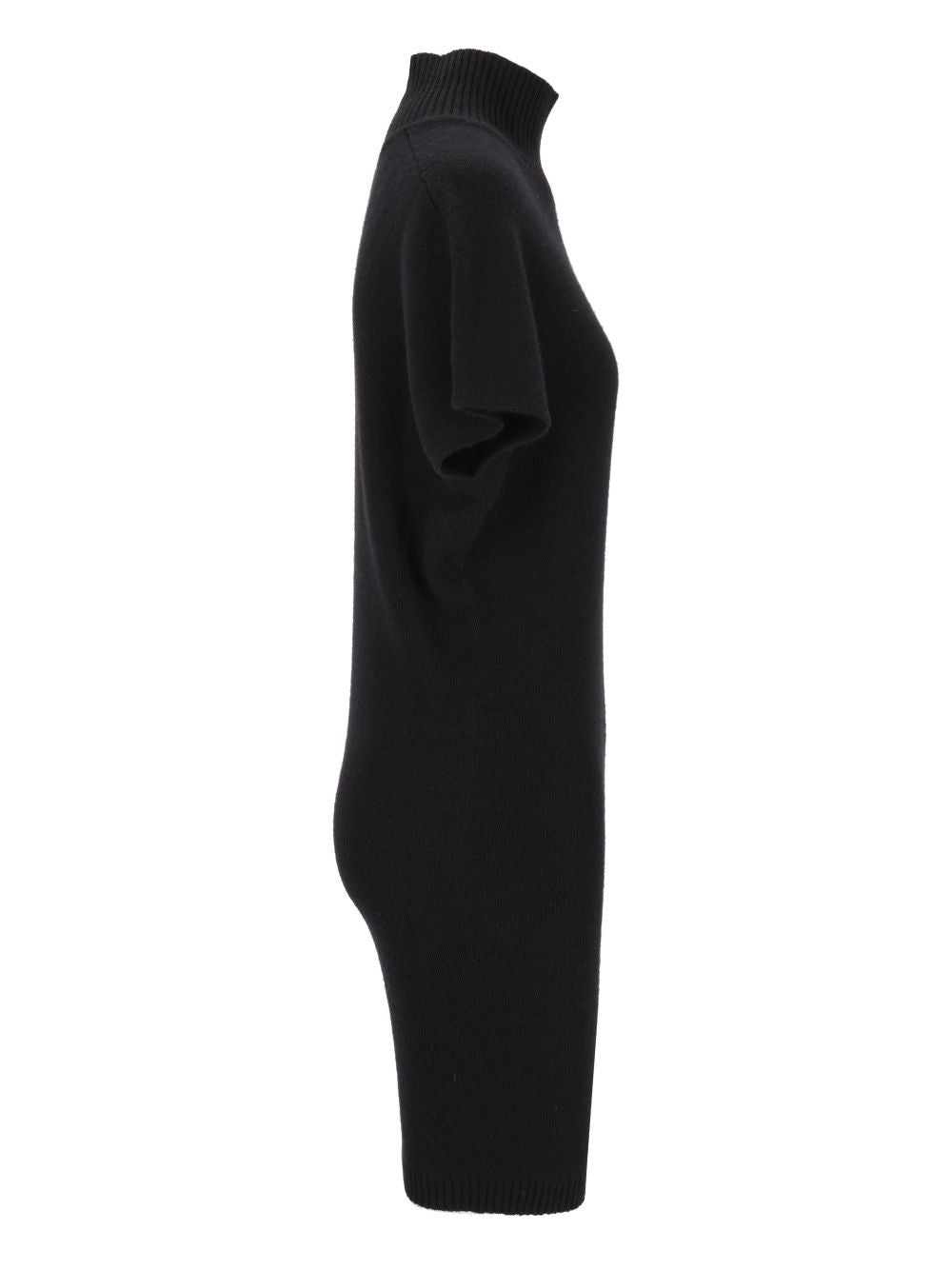 Federica Tosi Abito Corto M/M Collo Alto - Lana Merino/Cashmere Abiti - Nero | 0cc770c4340ddb559b67d87c34f9b6983d4982ca