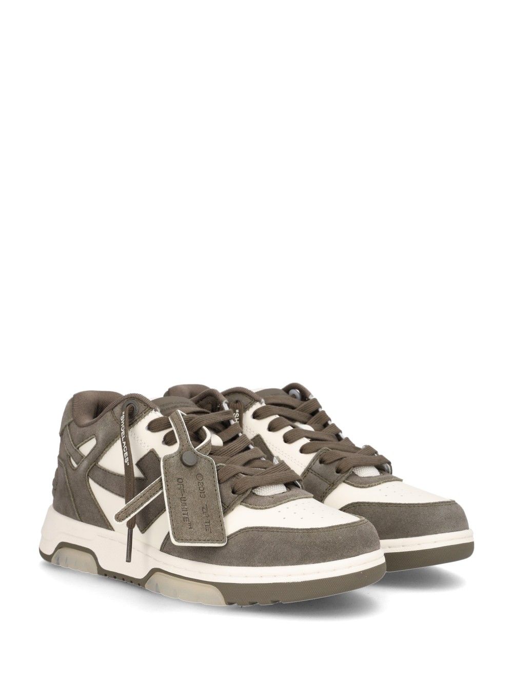 Off-White Out Of Office Sneakers - Verde | 2721237c15f3d96b2ca8de3b8d1890041ad6599b