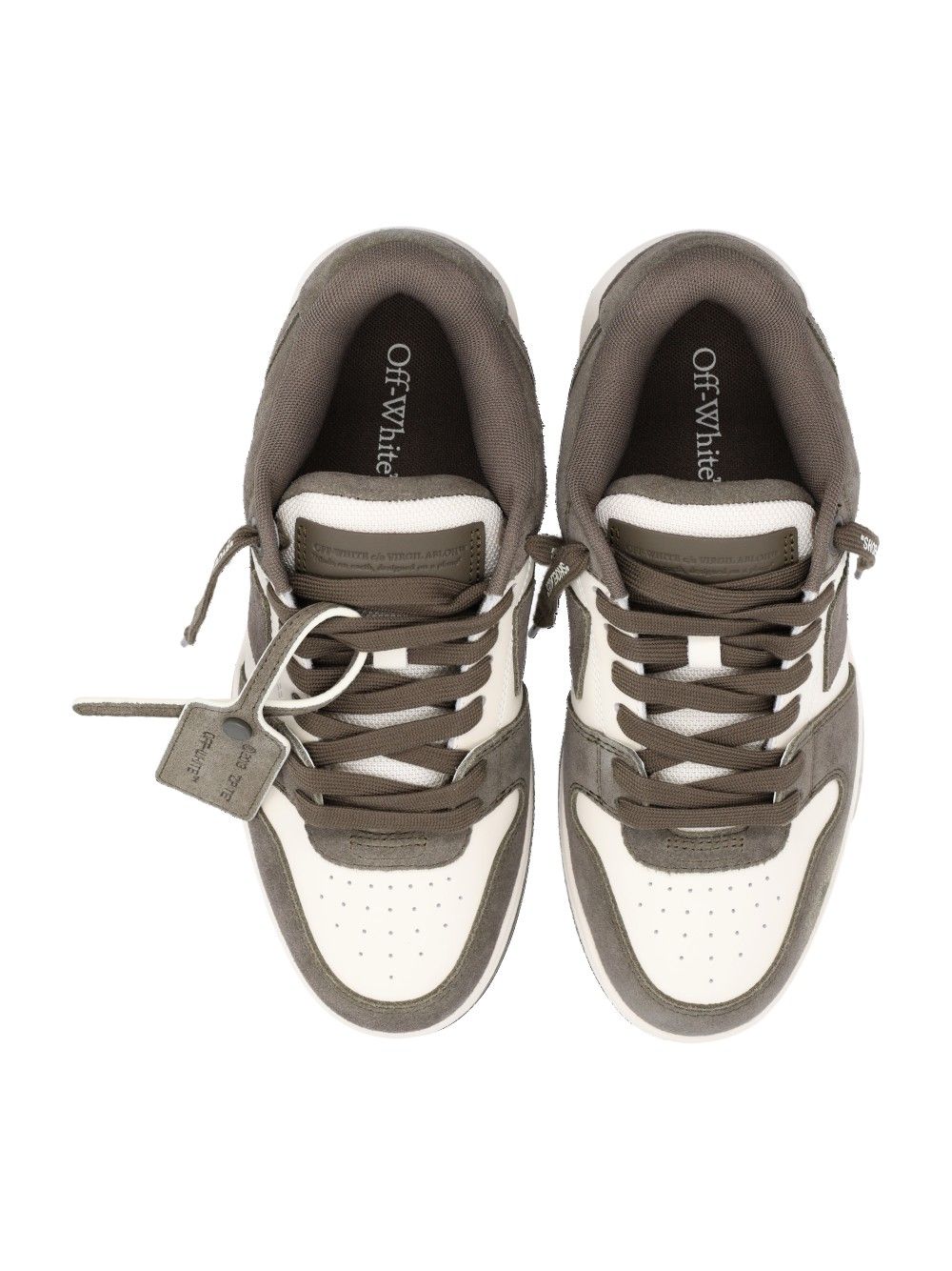 Off-White Out Of Office Sneakers - Verde | adc4782d698e9173c7cea3d92c7abfd1d187d854